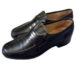 Vintage Coburne Square Leather Loafers